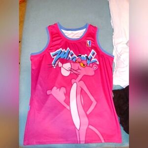 Pink panther basketball jersey